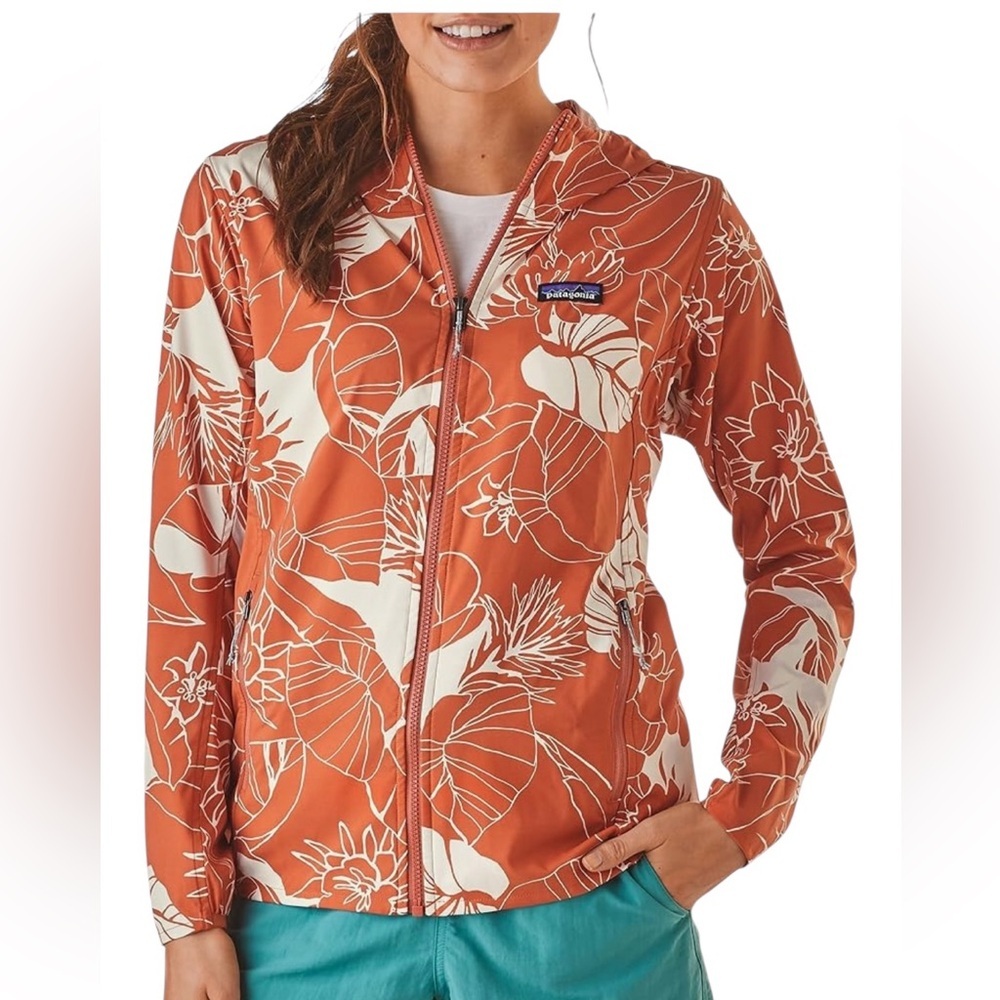Patagonia Womens Bajadas Hoody Windbreaker Zip Up Jacket Size XS